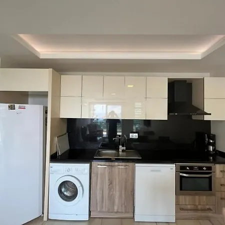 Swimming Pool, Sauna, Bbq Area, Gym, 100 Meters To The Sea!!! Apartment *